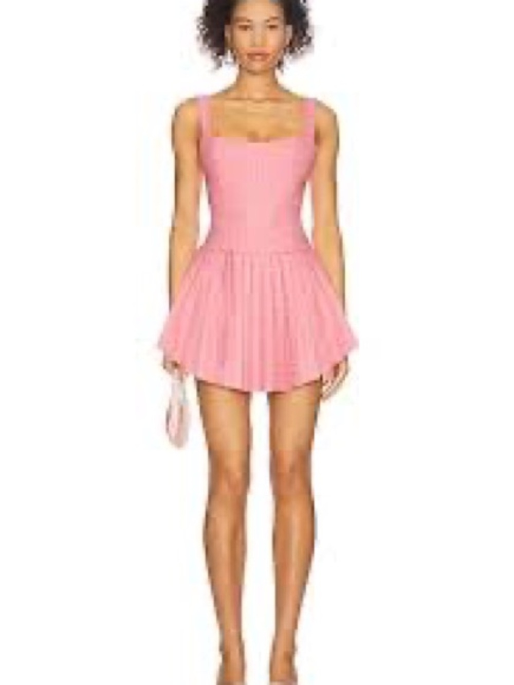 NWOT! MORE TO COME Alanis Mini Dress in Pink